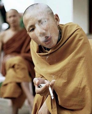 monk-smoking