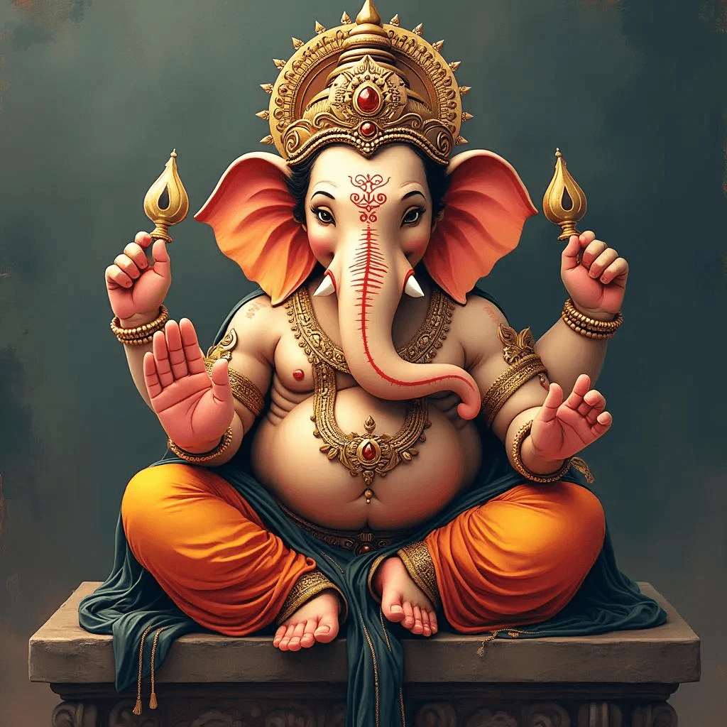 AI representation of Lord Ganesha